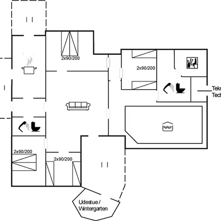 Сasa de vacaciones Elisabeth - 400m From The Sea In Bornholm By Interhome